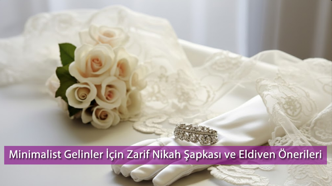Minimalist Gelinler İçin Zarif Nikah Şapkası ve Eldiven Önerileri (2025 Rehberi)