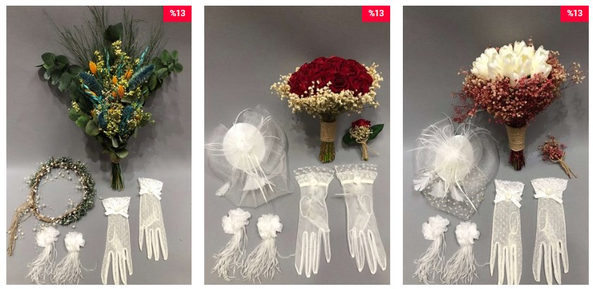 New Models in Bridal Flowers