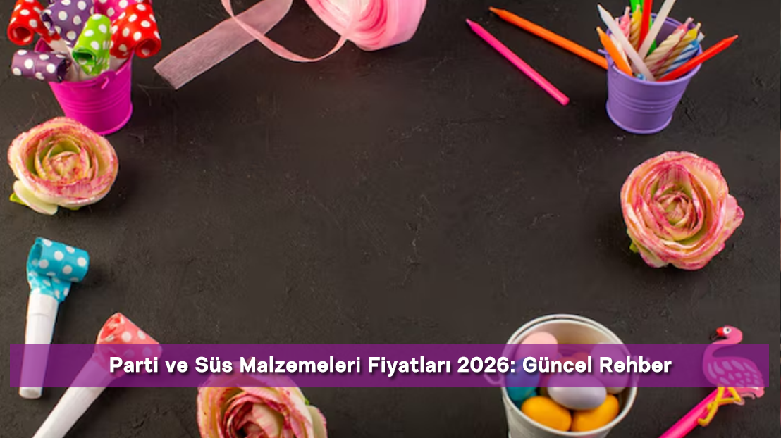 Parti ve Süs Malzemeleri Fiyatları 2026: Güncel Rehber