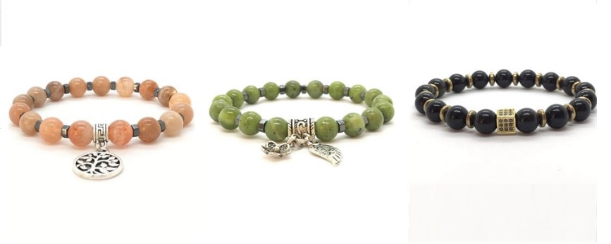 Real Natural Stone Bracelets Are Here