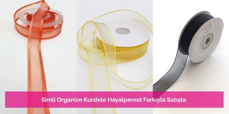 Simli Organize Kurdele Hayalperest Farkıyla Satışta