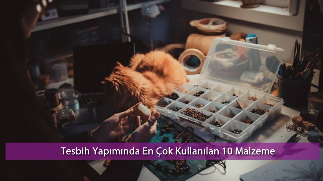 Tesbih Yapımında En Çok Kullanılan 10 Malzeme: Fiyatları, Özellikleri ve Kullanım Alanları | Yeni Başlayanlar İçin Rehber