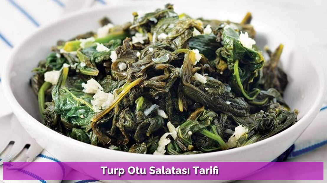 Turp Otu Salatası Tarifi