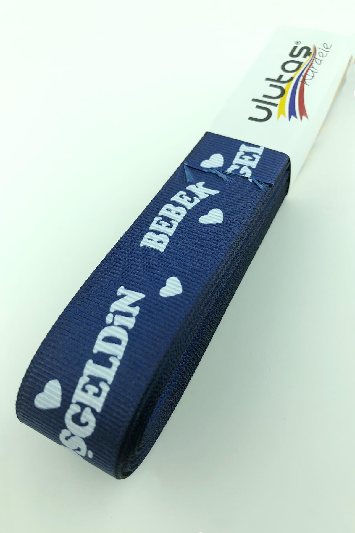 2.5 cm Welcome Baby Printed Grosgrain Ribbon