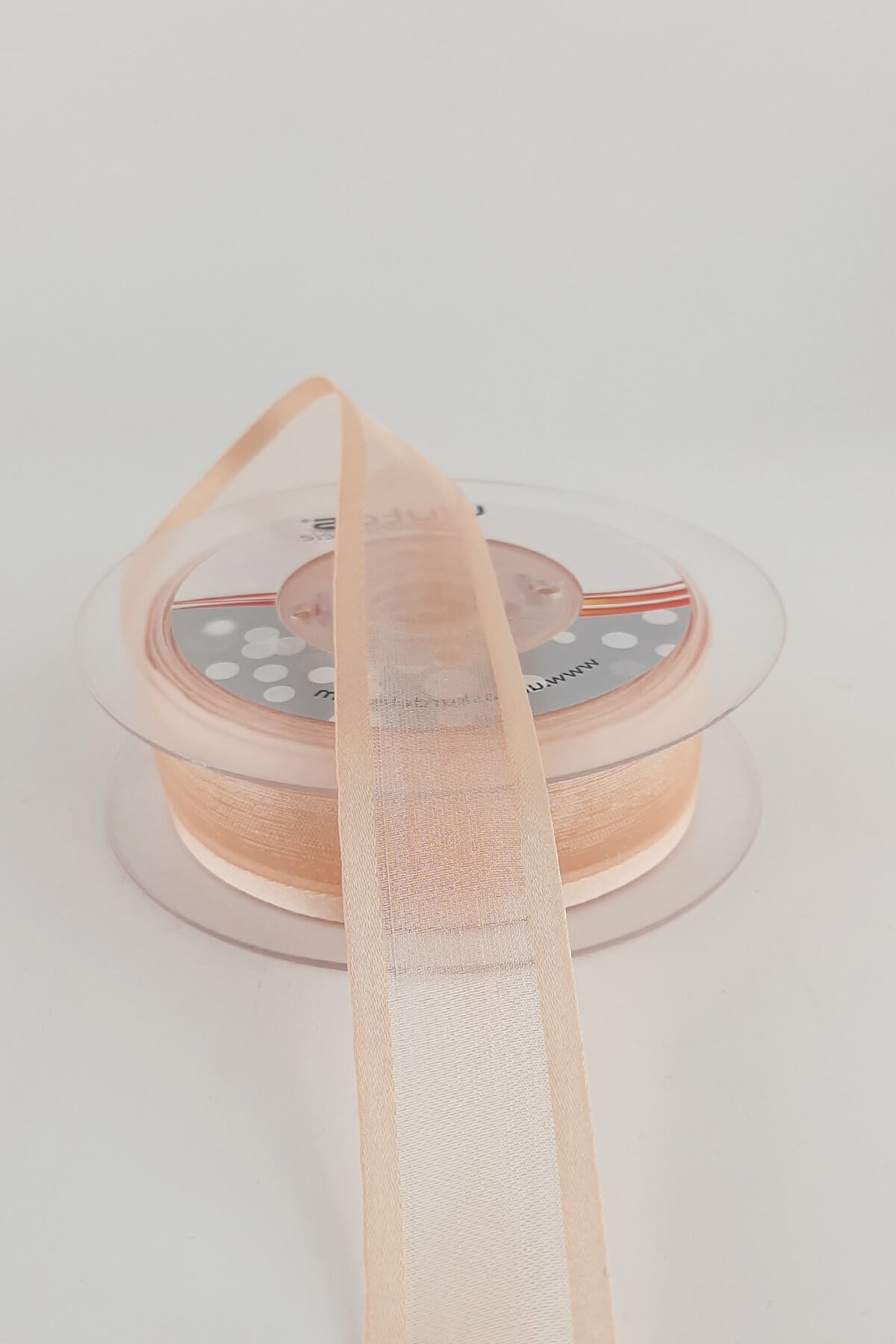 20 mt Geniş Organzeli Saten Kurdele 2,5 cm