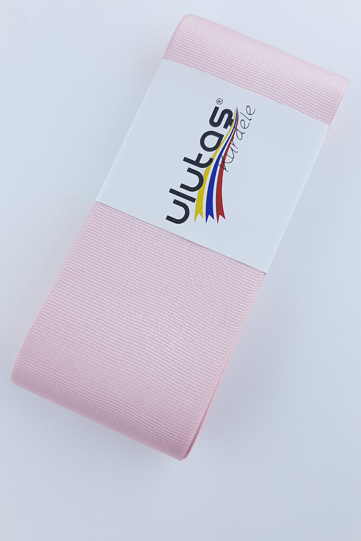 Açık Pembe Grogren Kurdele 6 cm 10 mt