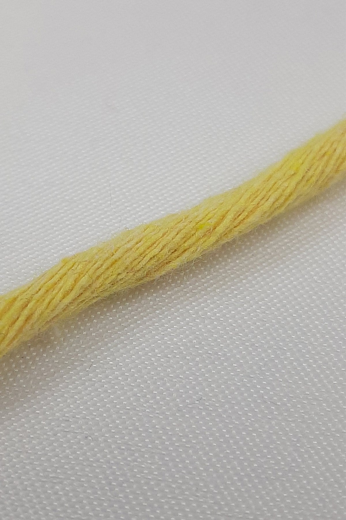 Light Yellow Twisted Carding Rope