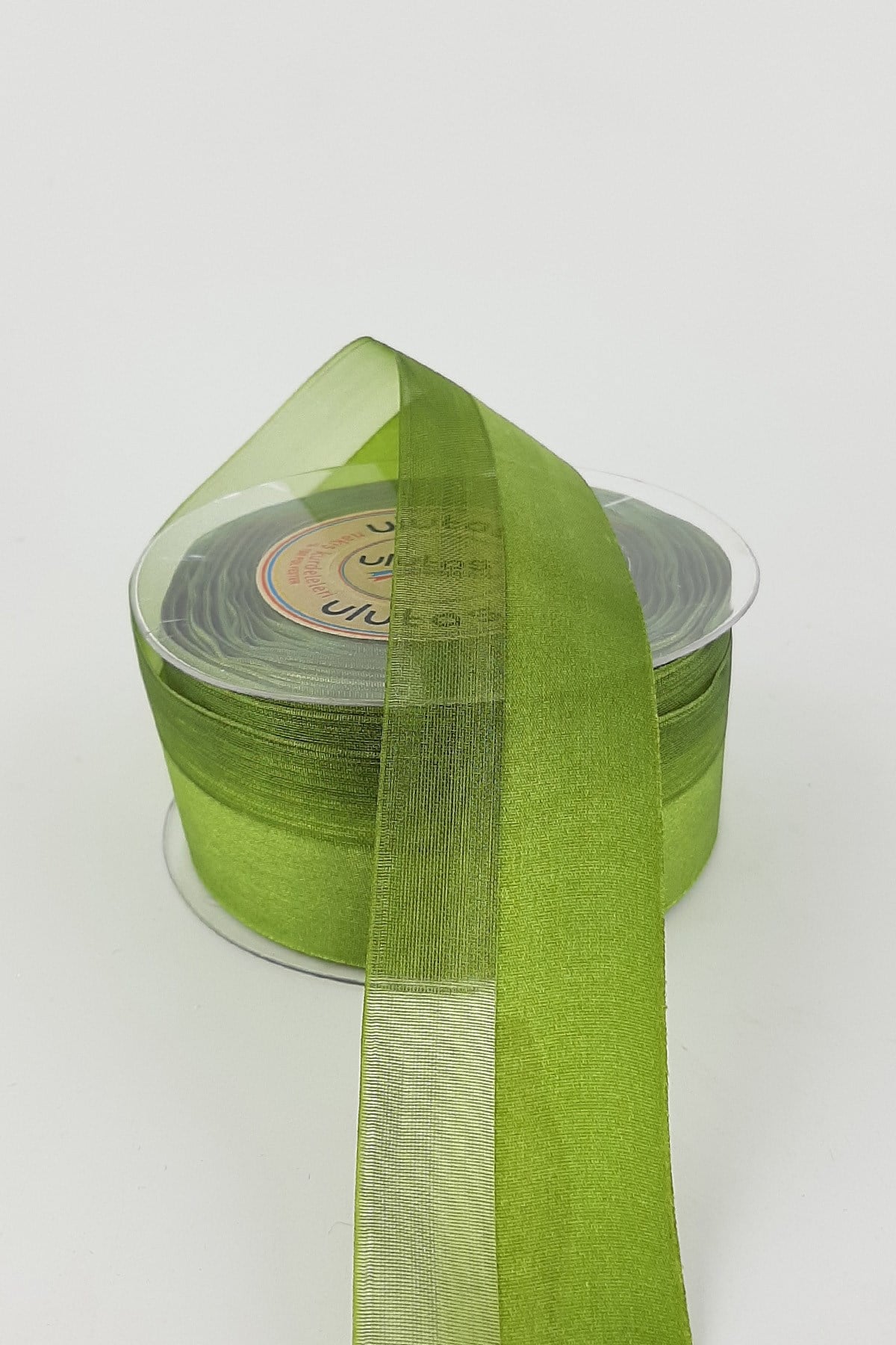 Light Green Waterway Ribbon 4 cm