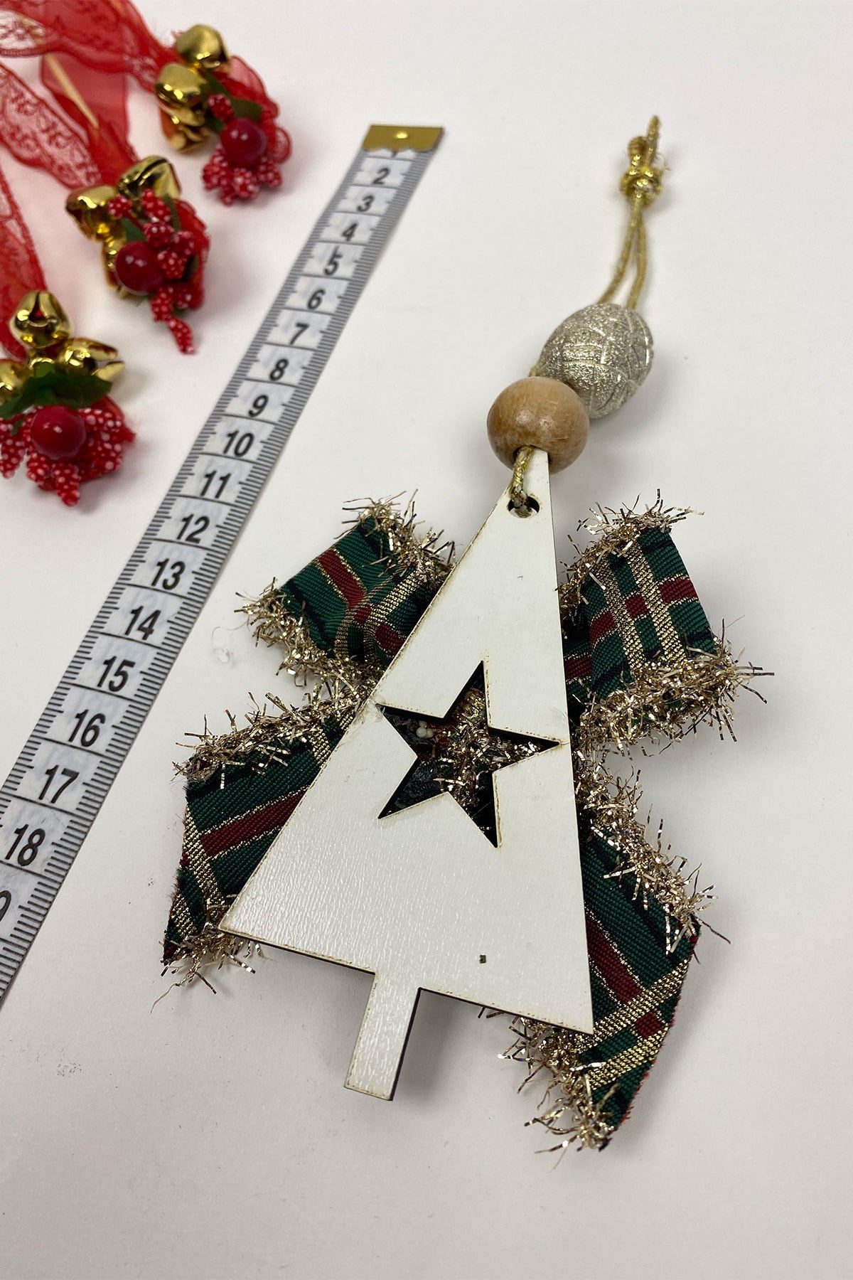 Tree Printed Christmas Ornament