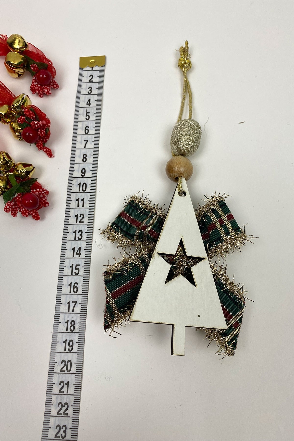 Tree Printed Christmas Ornament