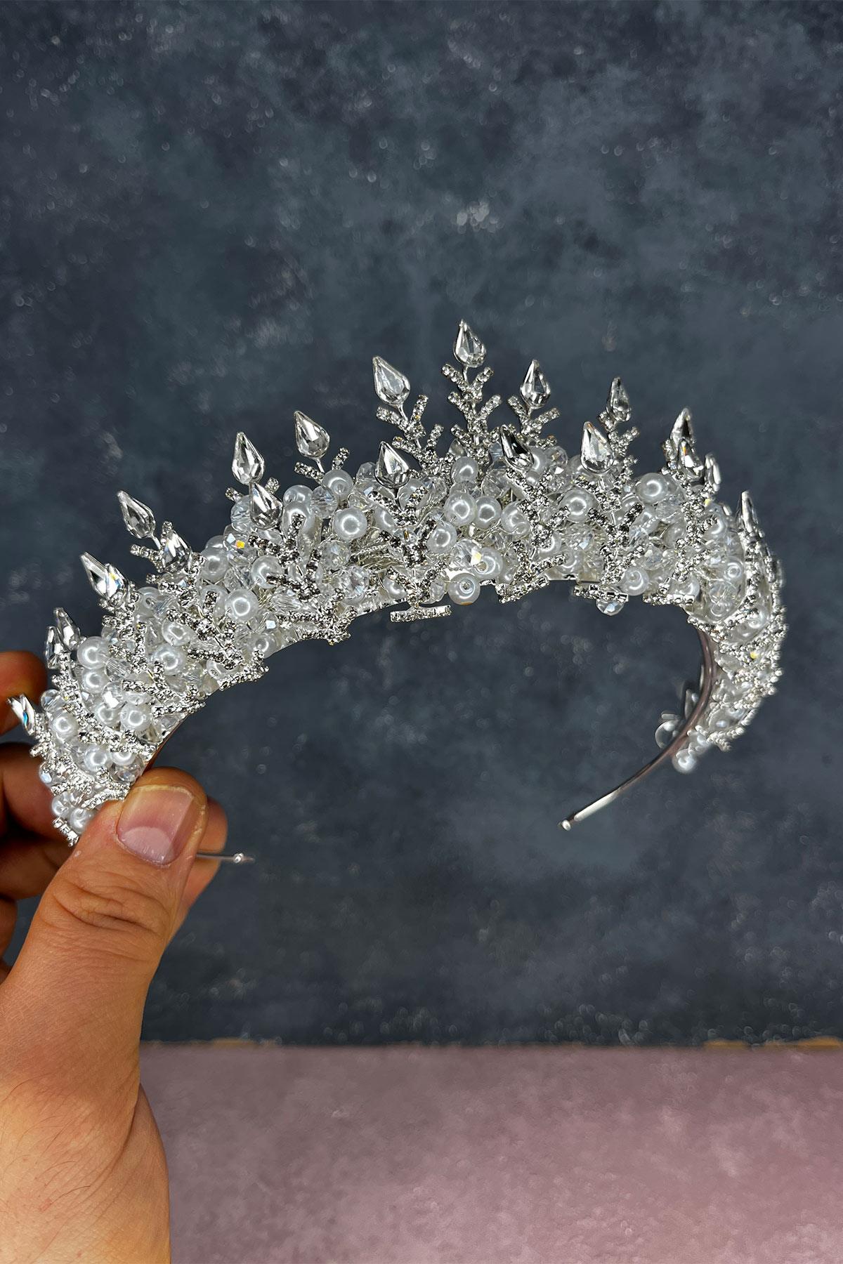 Ala Beaded Design Bridal Henna Crown