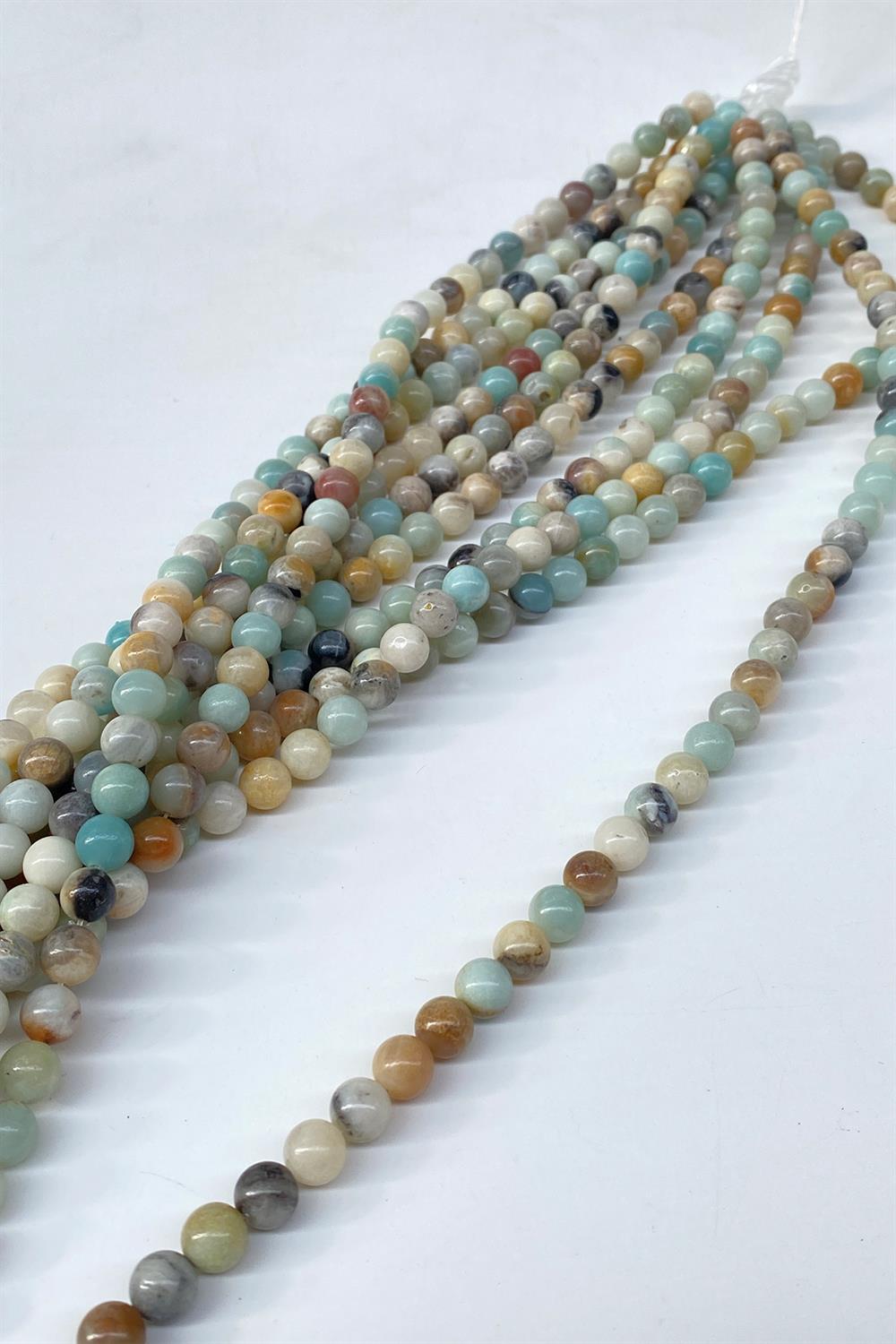 Amazonit Doğal Taş Dizi 8 mm