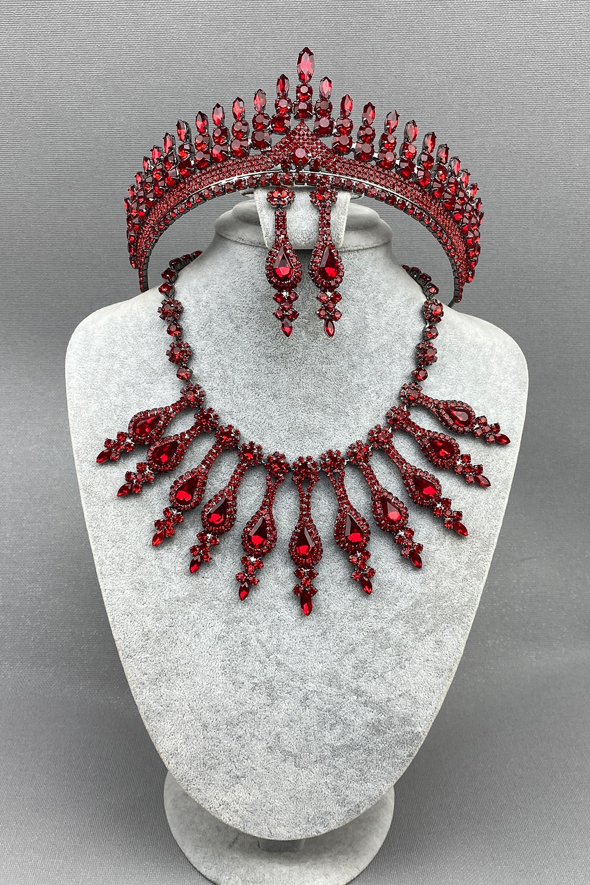 Anteras Gelin Kına Tacı ve Kolye Seti