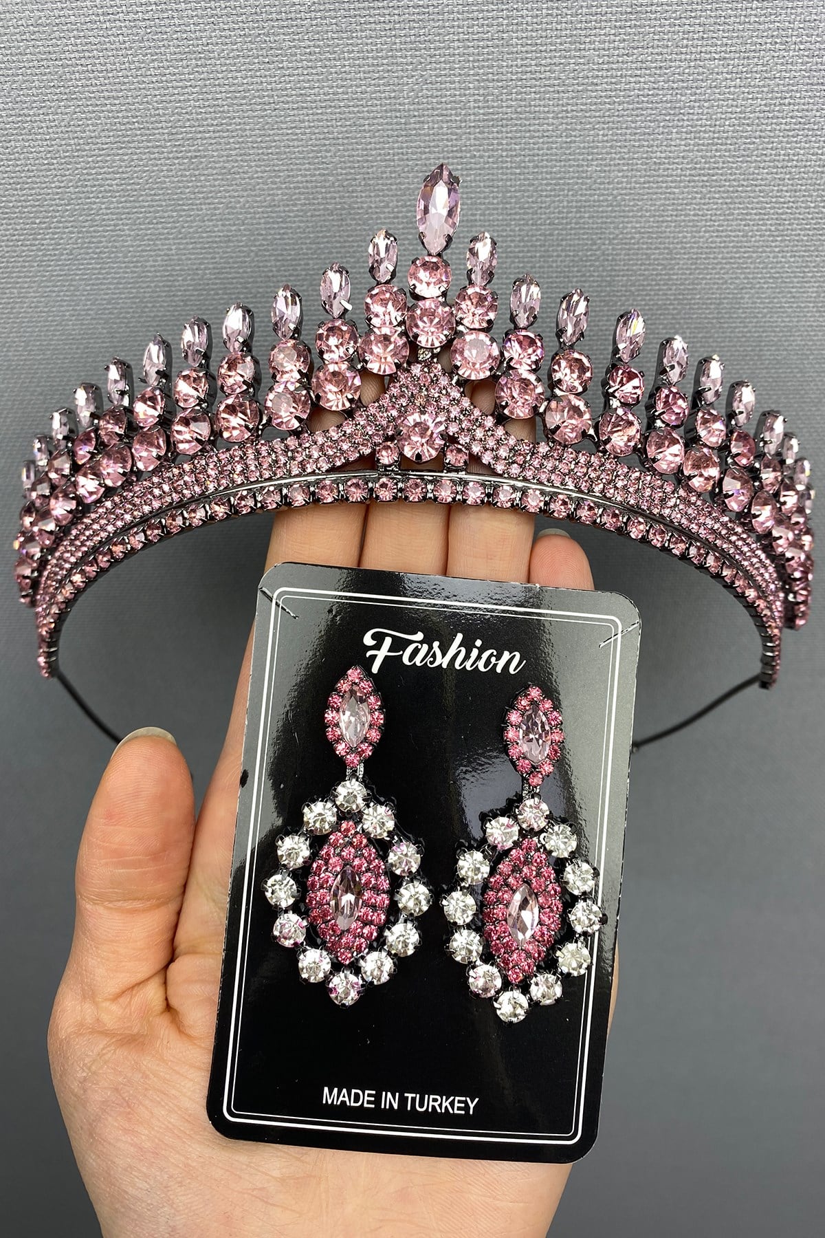 Anteras Bridal Henna Tiara and Earring Set