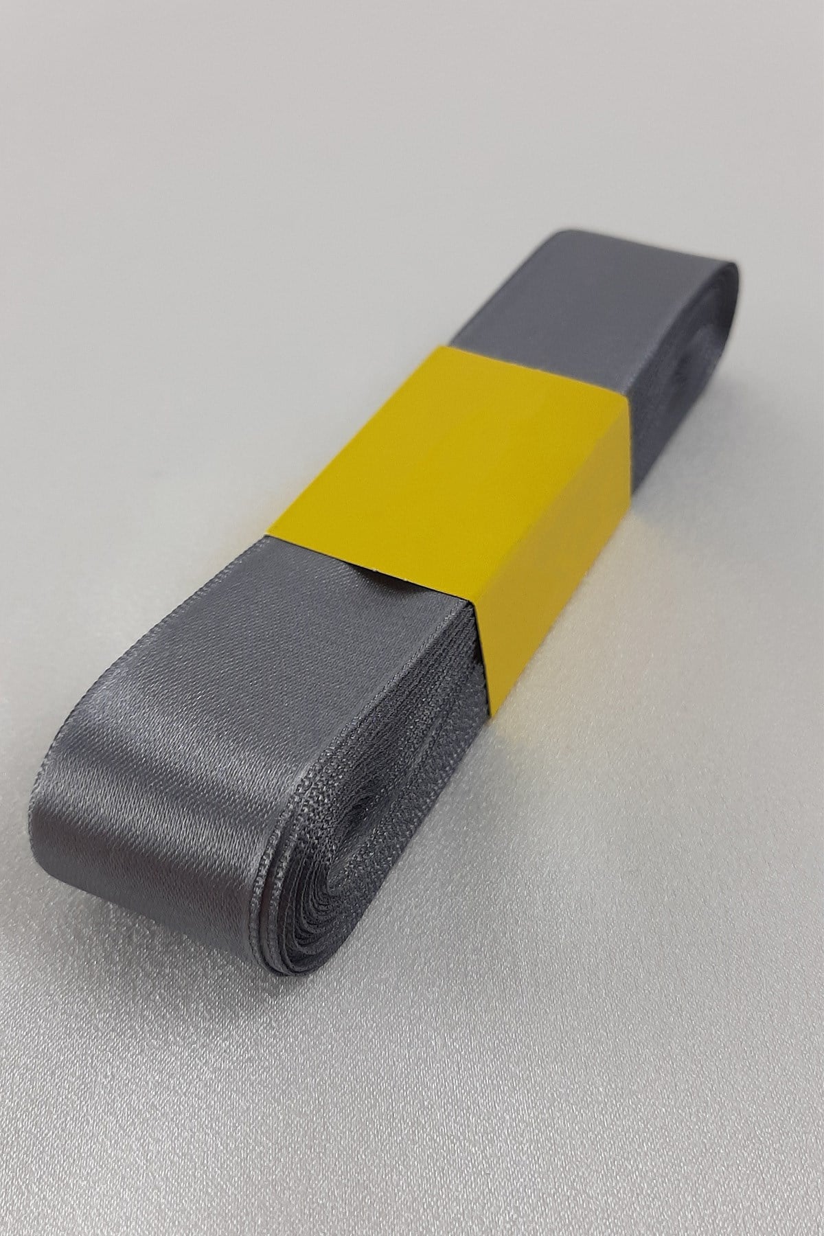 Antrasit Gri Saten Kurdele 3 Cm