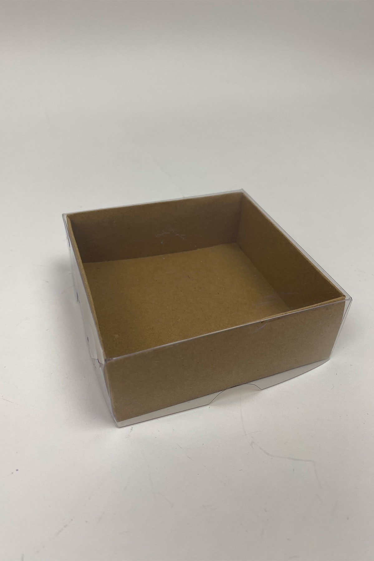 Asetat Kapaklı Kraft Karton Kutu 25 Adet