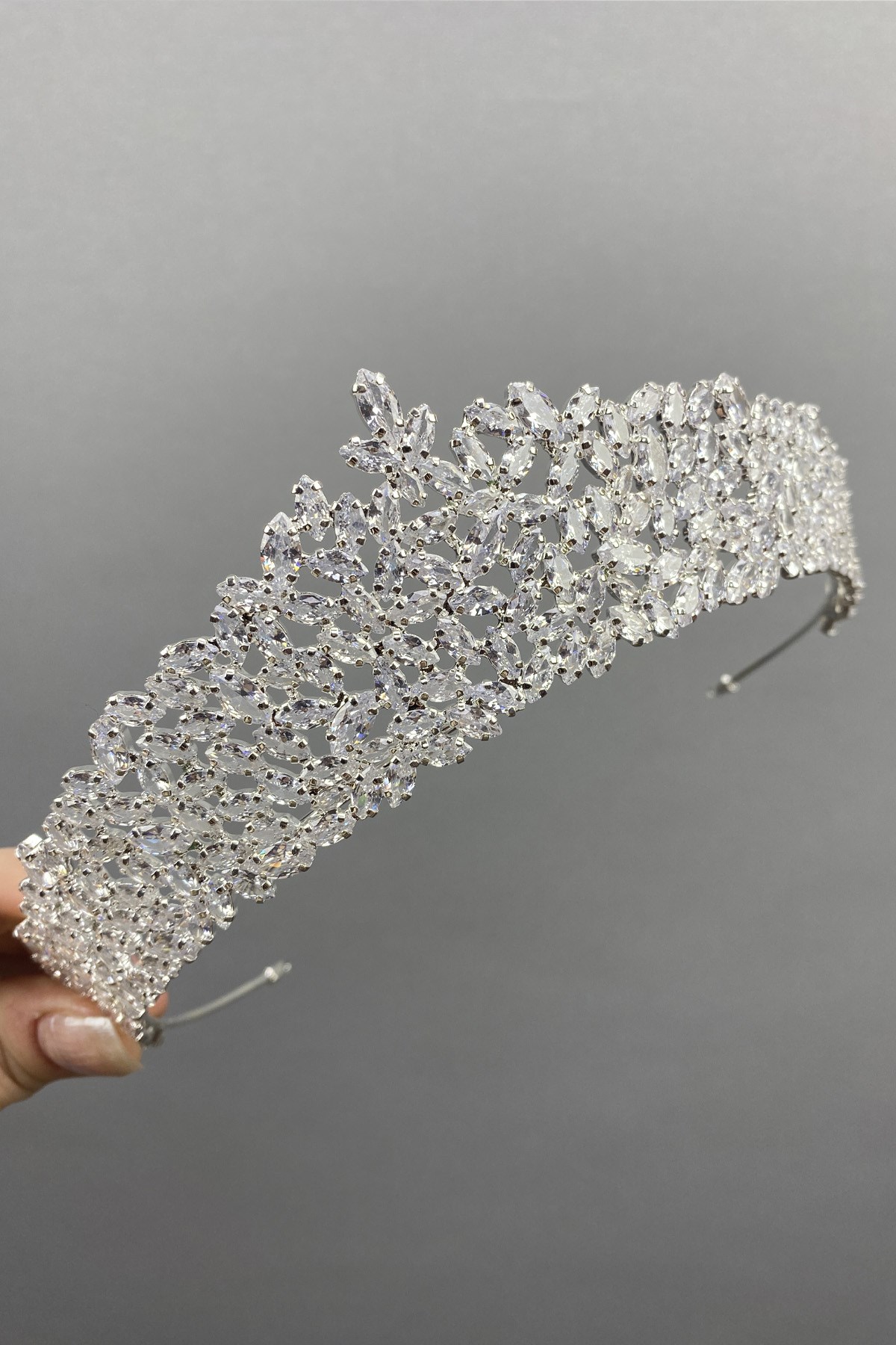 Asyla Zircon Bridal Crown