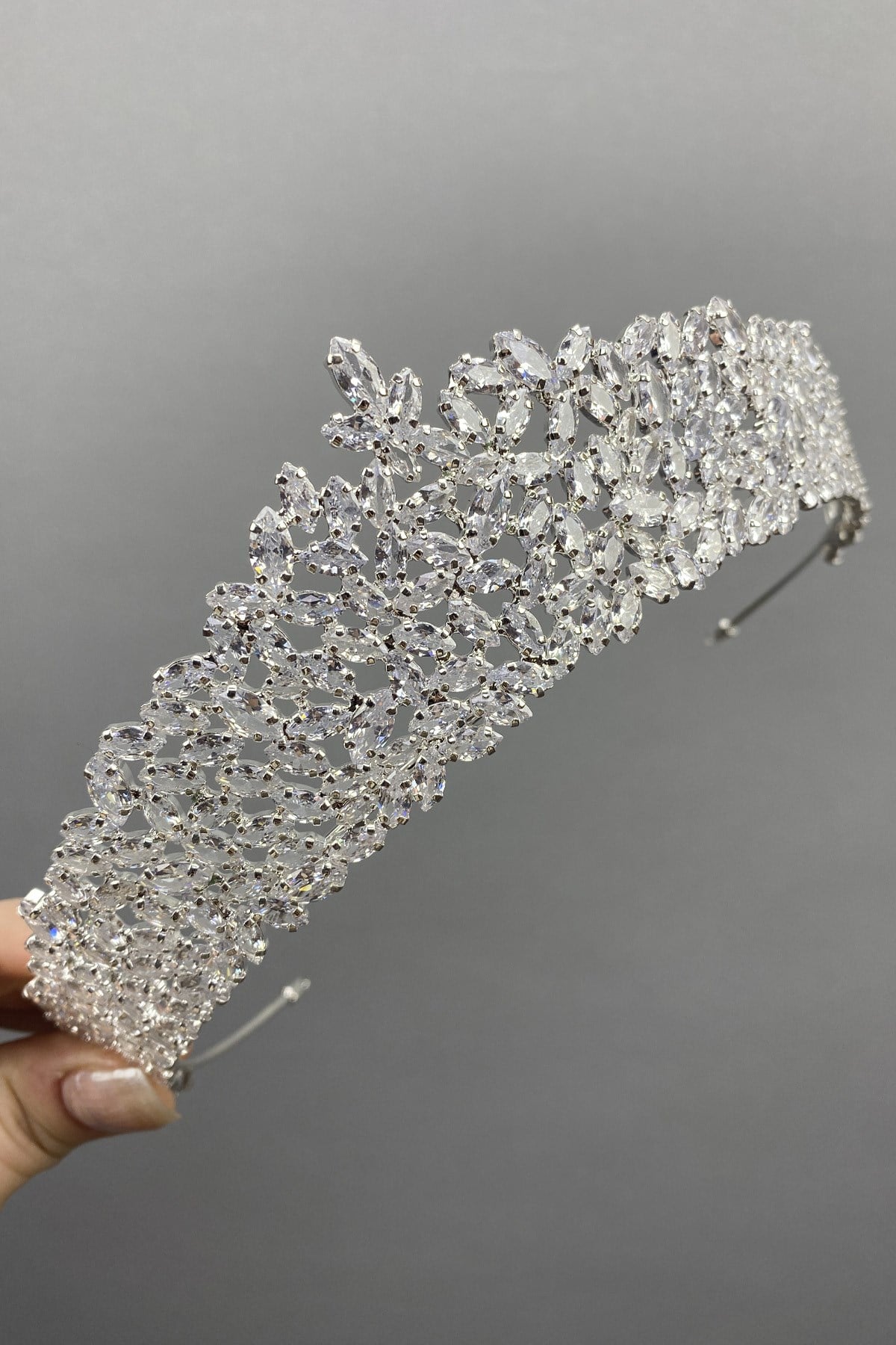 Asyla Zircon Bridal Crown