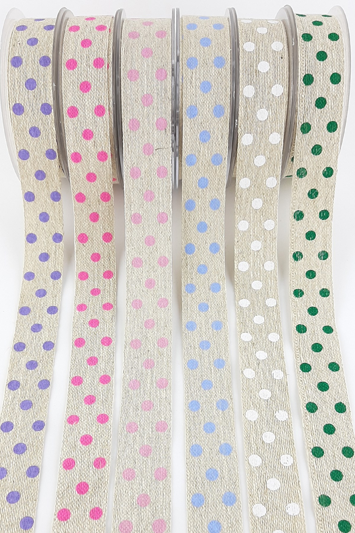 Printed Linen Ribbon 10 mt