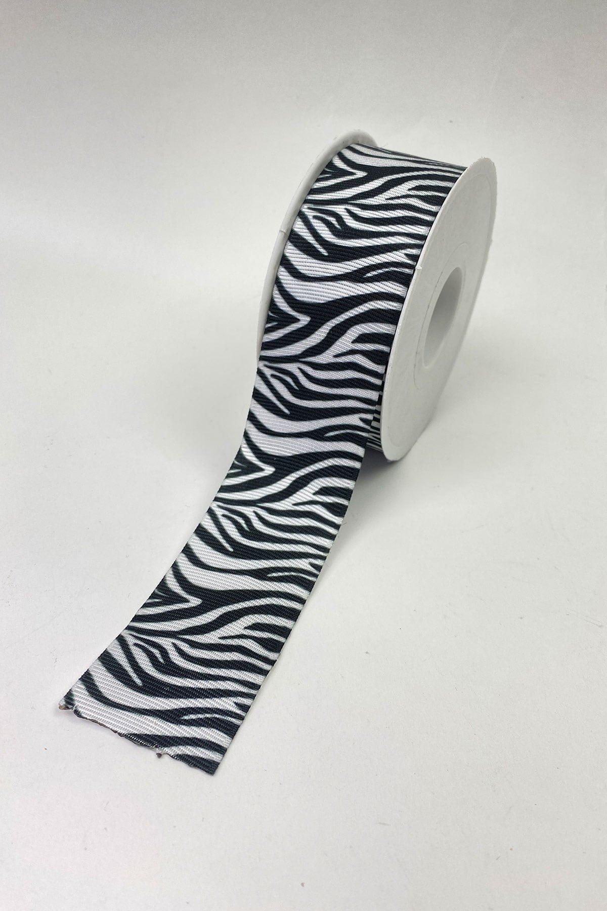 Printed Zebra Pattern Ribbon