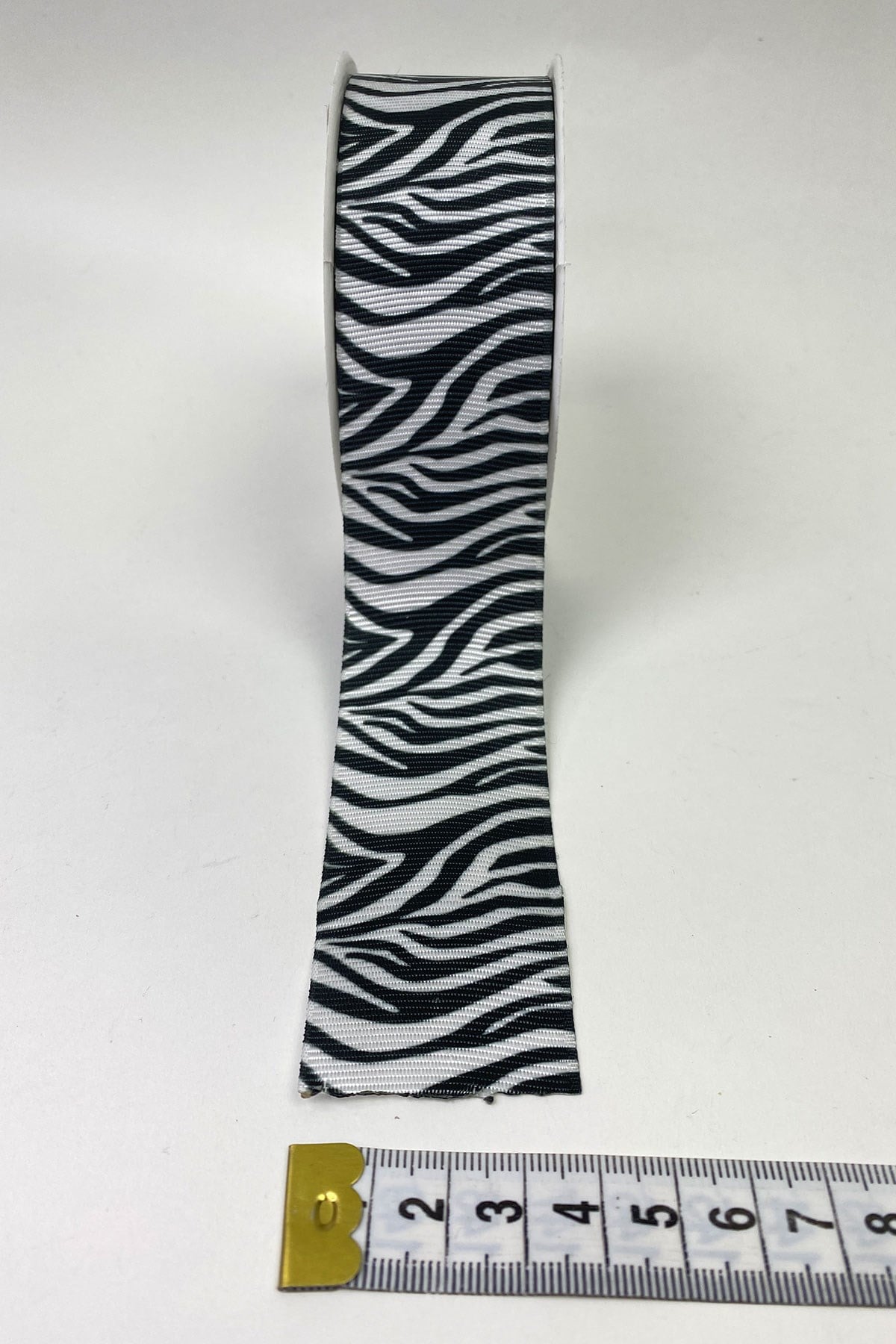 Printed Zebra Pattern Ribbon