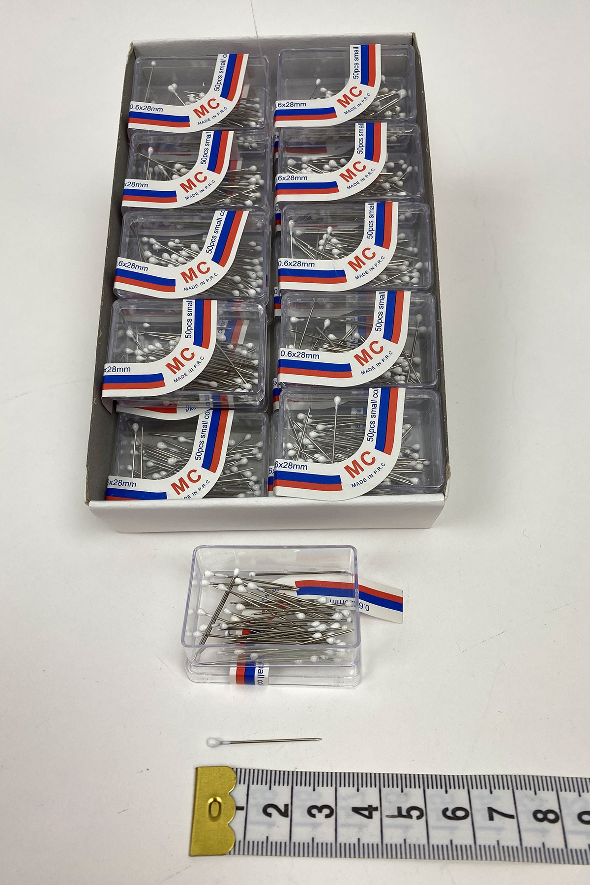 Head Pin 1 Box of 50