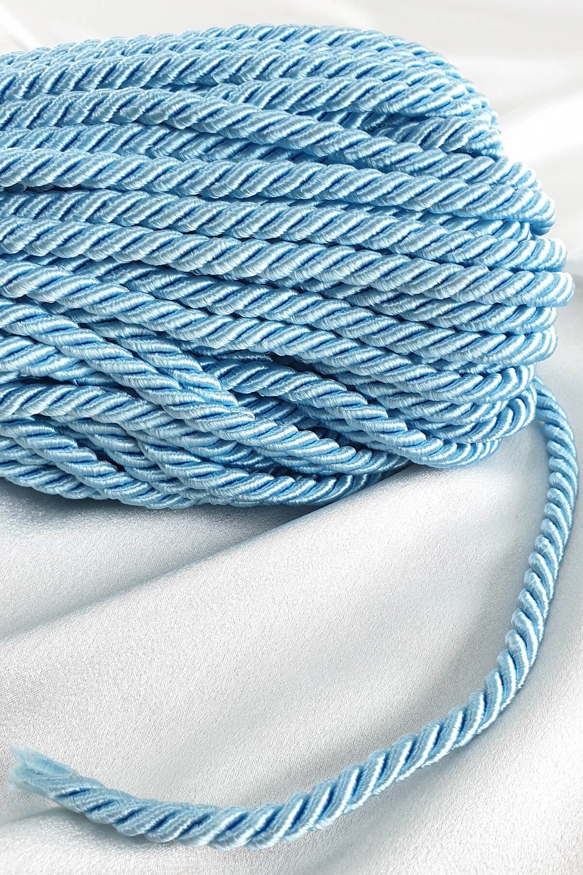 Bebe Blue Cord Rope 8 Mm