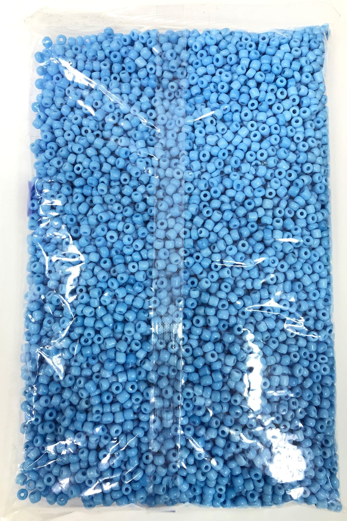 Bebe Mavi Kum Boncuk 4 mm 500 gr