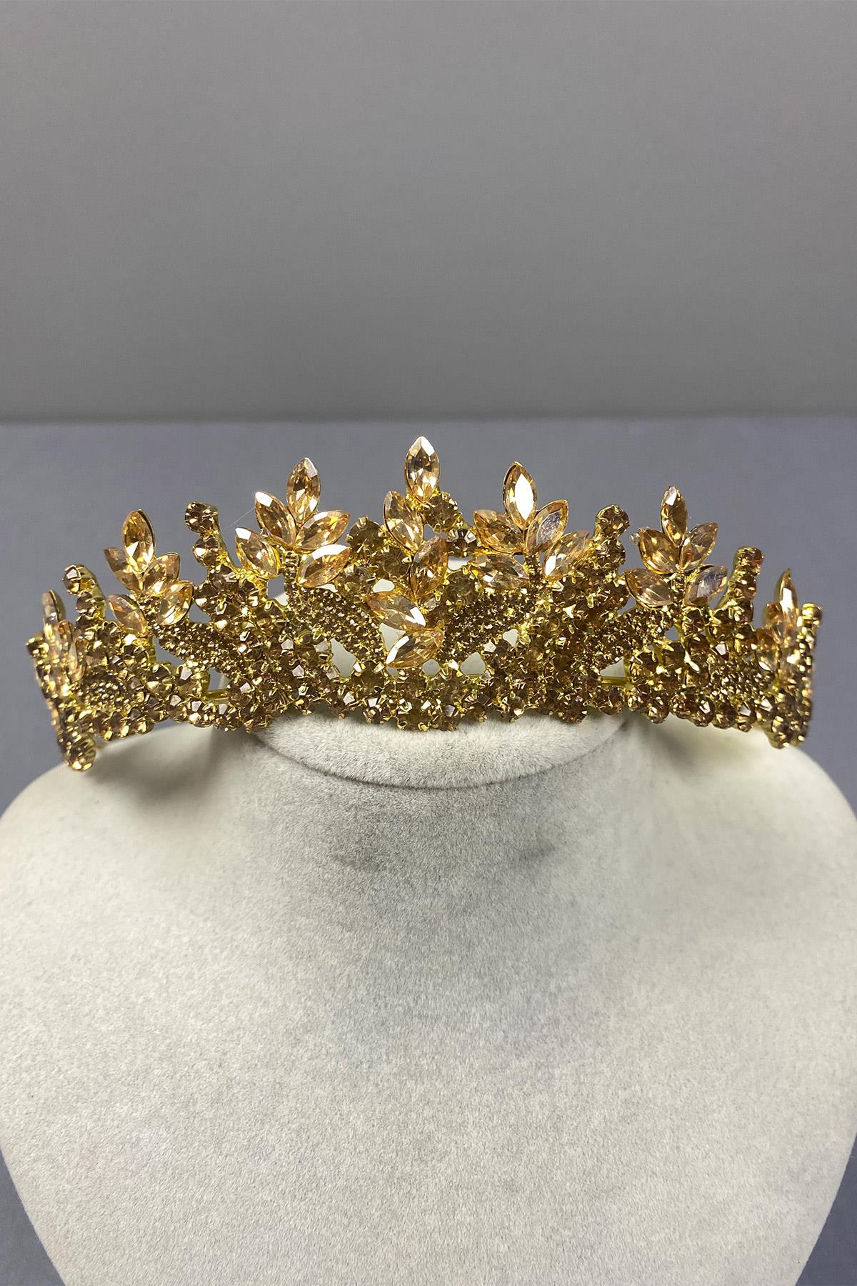 Belur Leaf Model Bridal Henna Crown