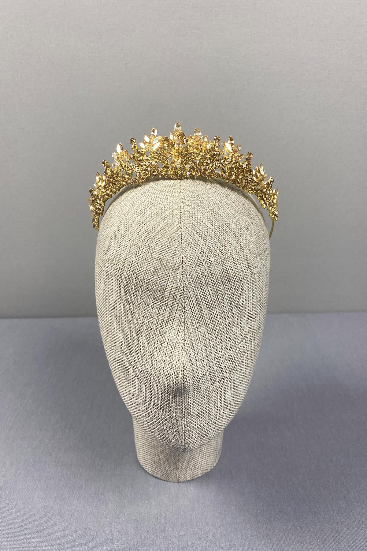 Belur Leaf Model Bridal Henna Crown