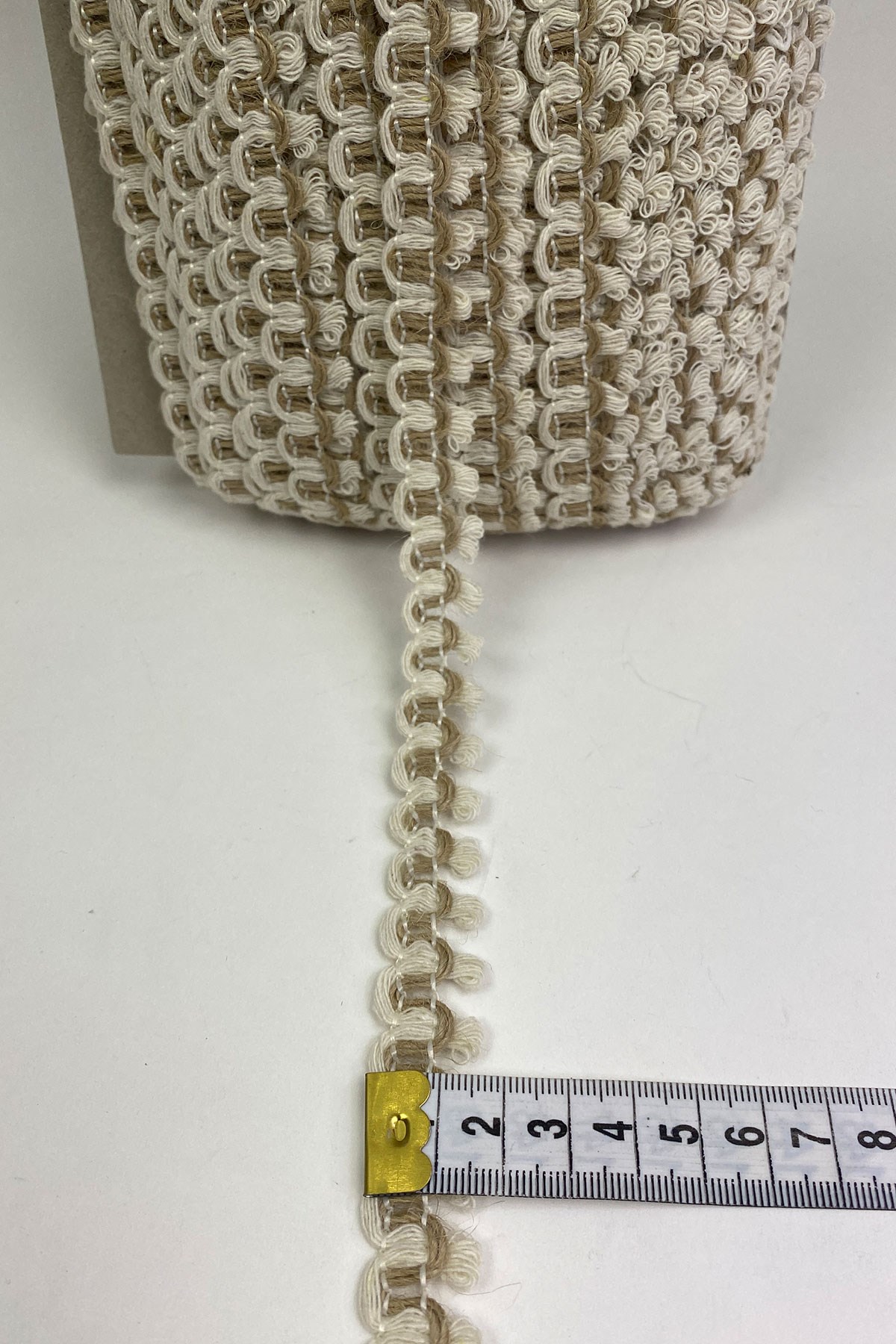 White Rope Edge Decorative Waterway Mortar 10 mt