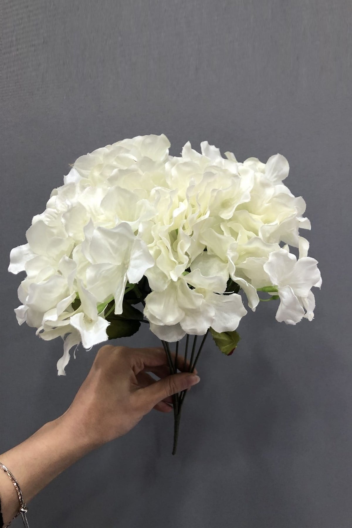 White Hydrangea Flower