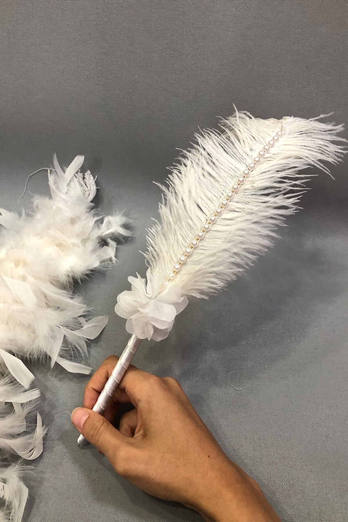White Feather Pen