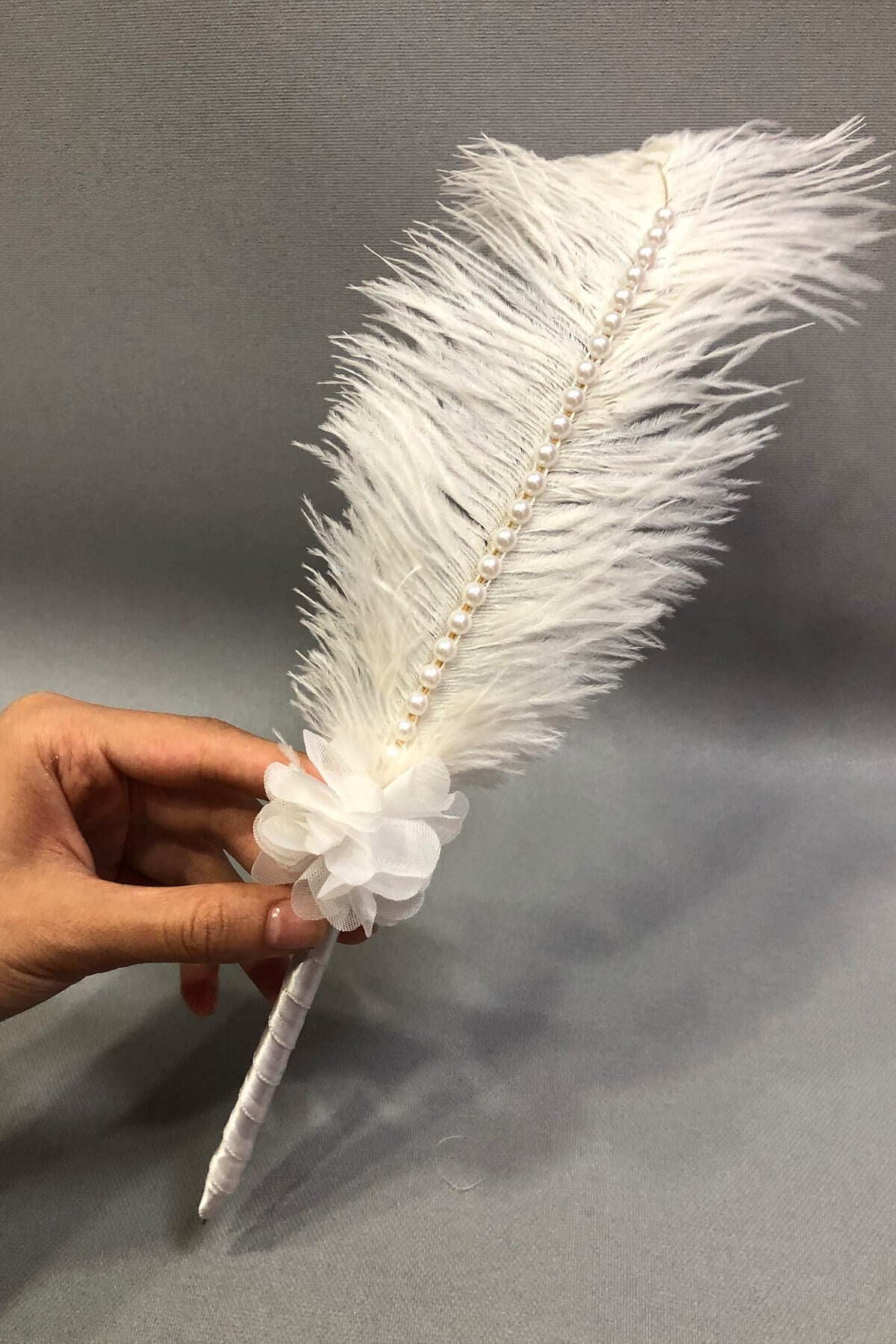 White Feather Pen
