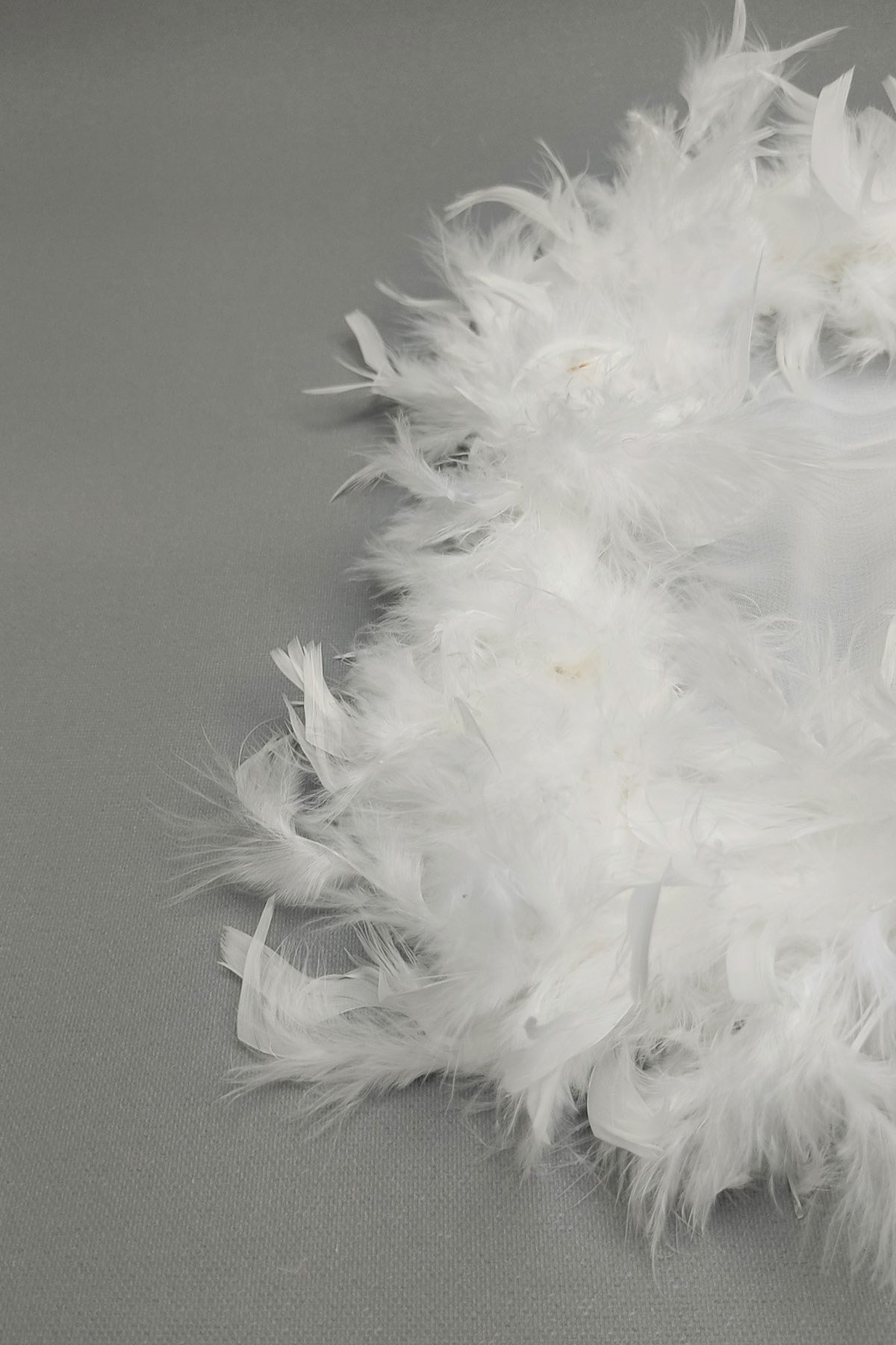 White Hairy Luxury Halay Handkerchief 1 pcs