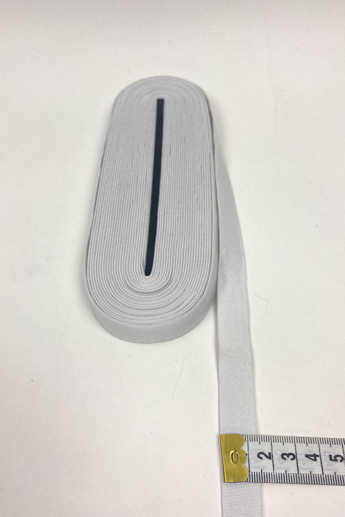 White Flat Tire 2 cm 10 mt