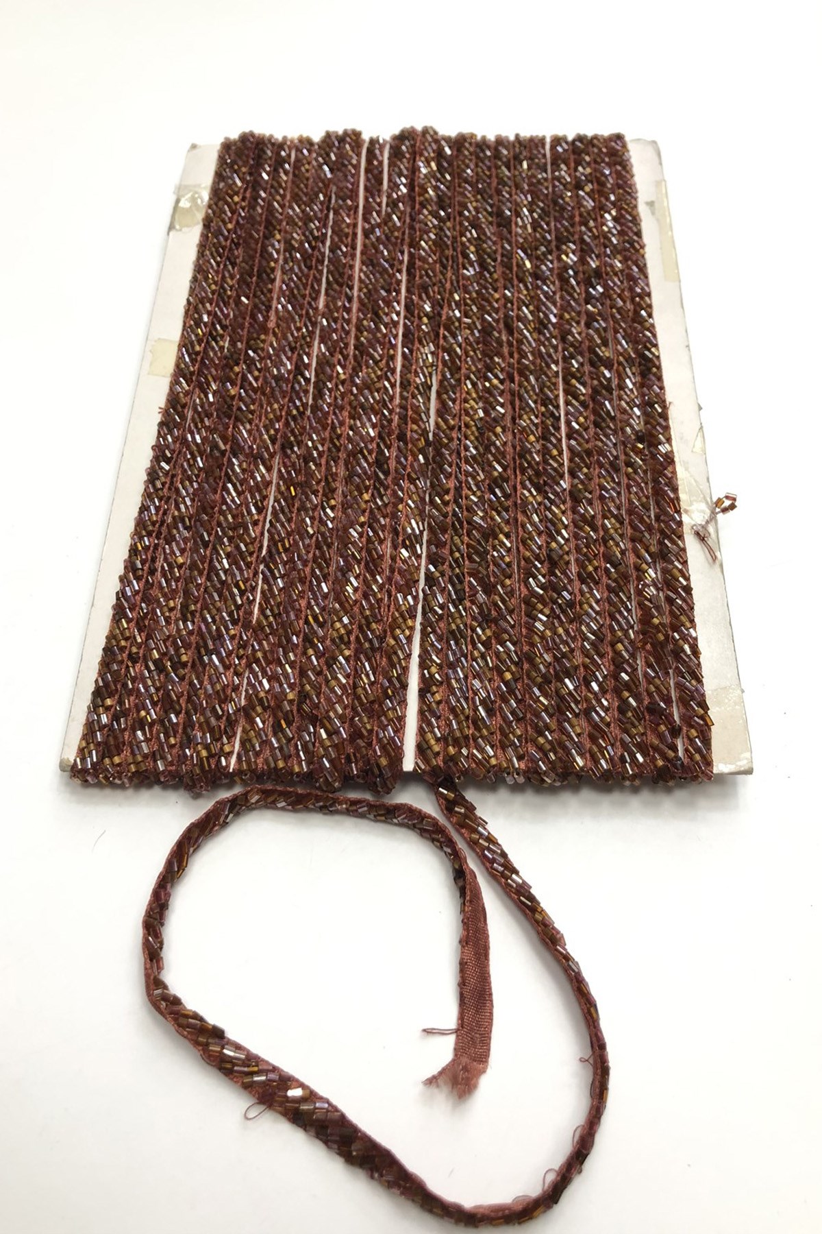 Boncuk İşlemeli Şerit 1 cm