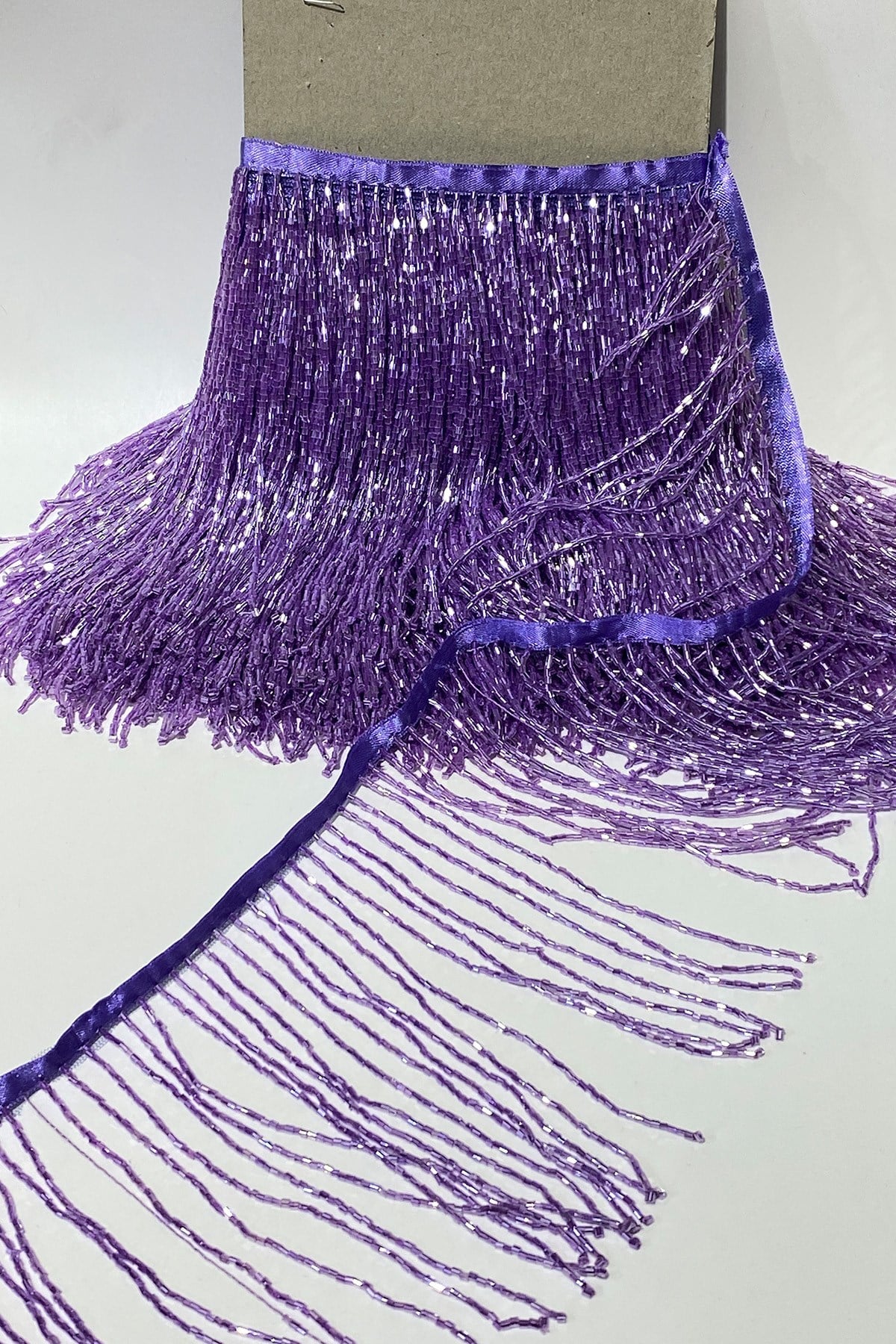 15cm Fringe Tassel Ribbon with Beads