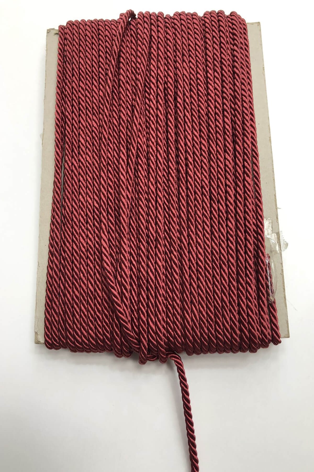 حبل حبل أحمر كلاريت 3 مم 1 متر