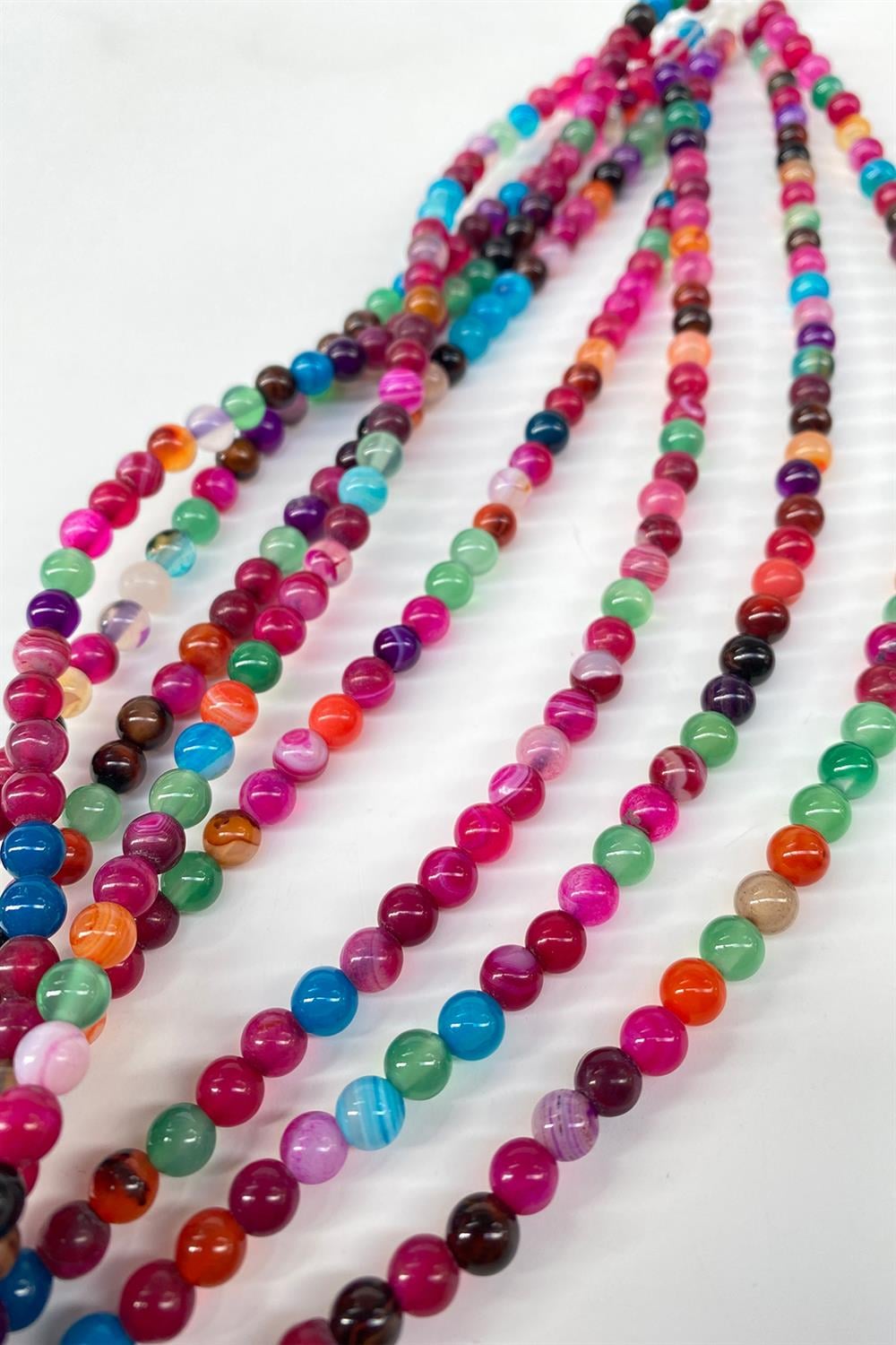 Chakra Natural Stone Agate 6 mm