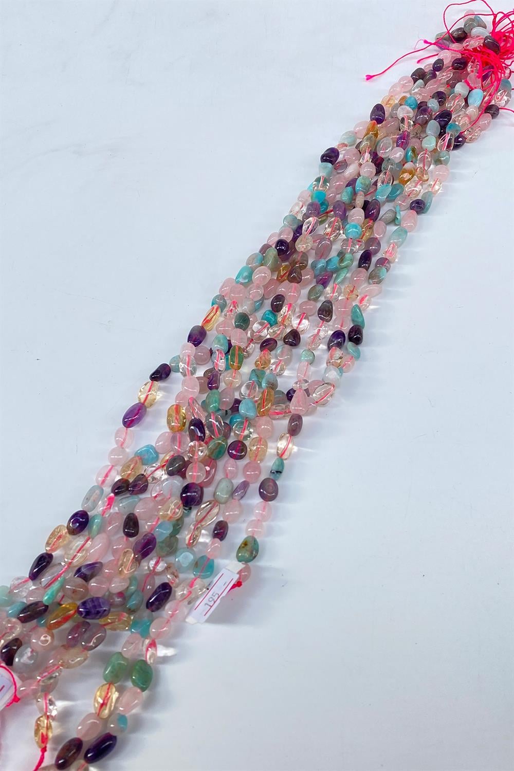 Chakra Natural Stone Series Lentil Cut