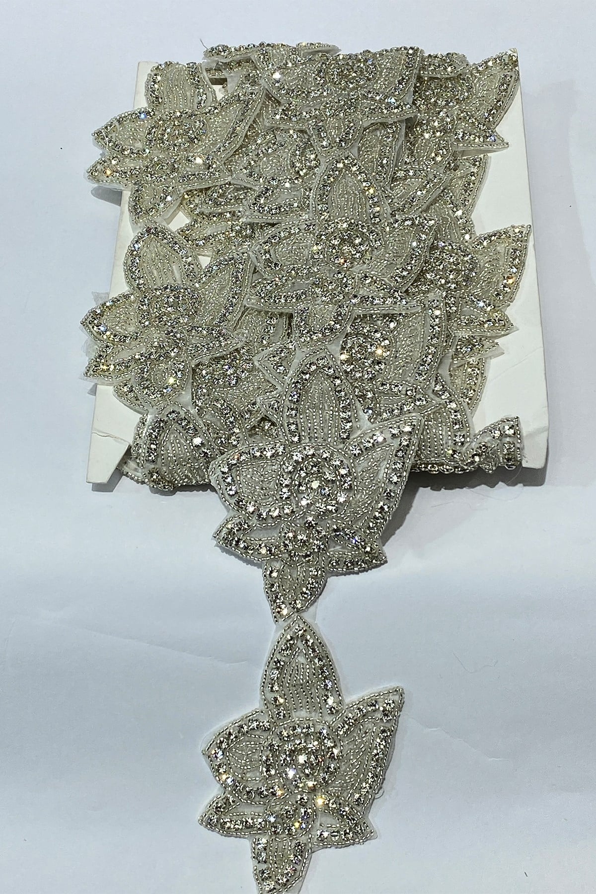Flower Leaf Pattern Iron-on Border