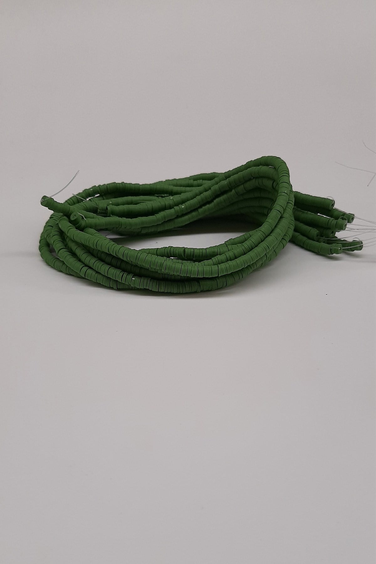 Çimen Yeşili Fimo Hamur Boncuk 4mm