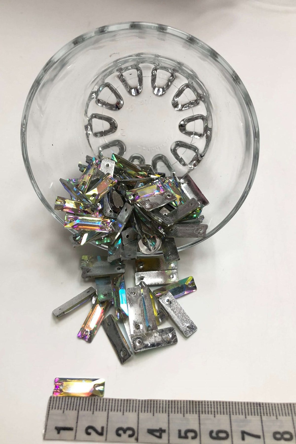 Dikdörtgen Plastik Dikme Taş Janjanlı (20 gr)