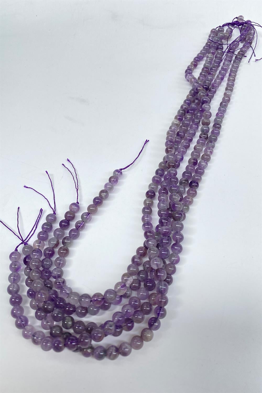 Natural Stone Amethyst 6 mm