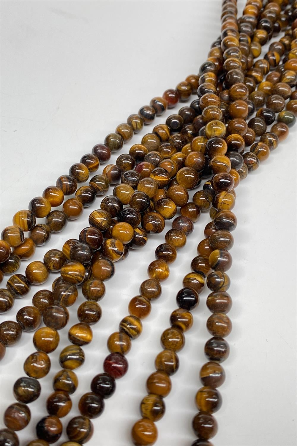 Natural Stone Tiger Eye 6 mm