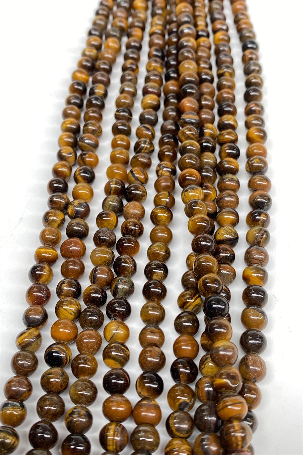 Natural Stone Tiger Eye 6 mm