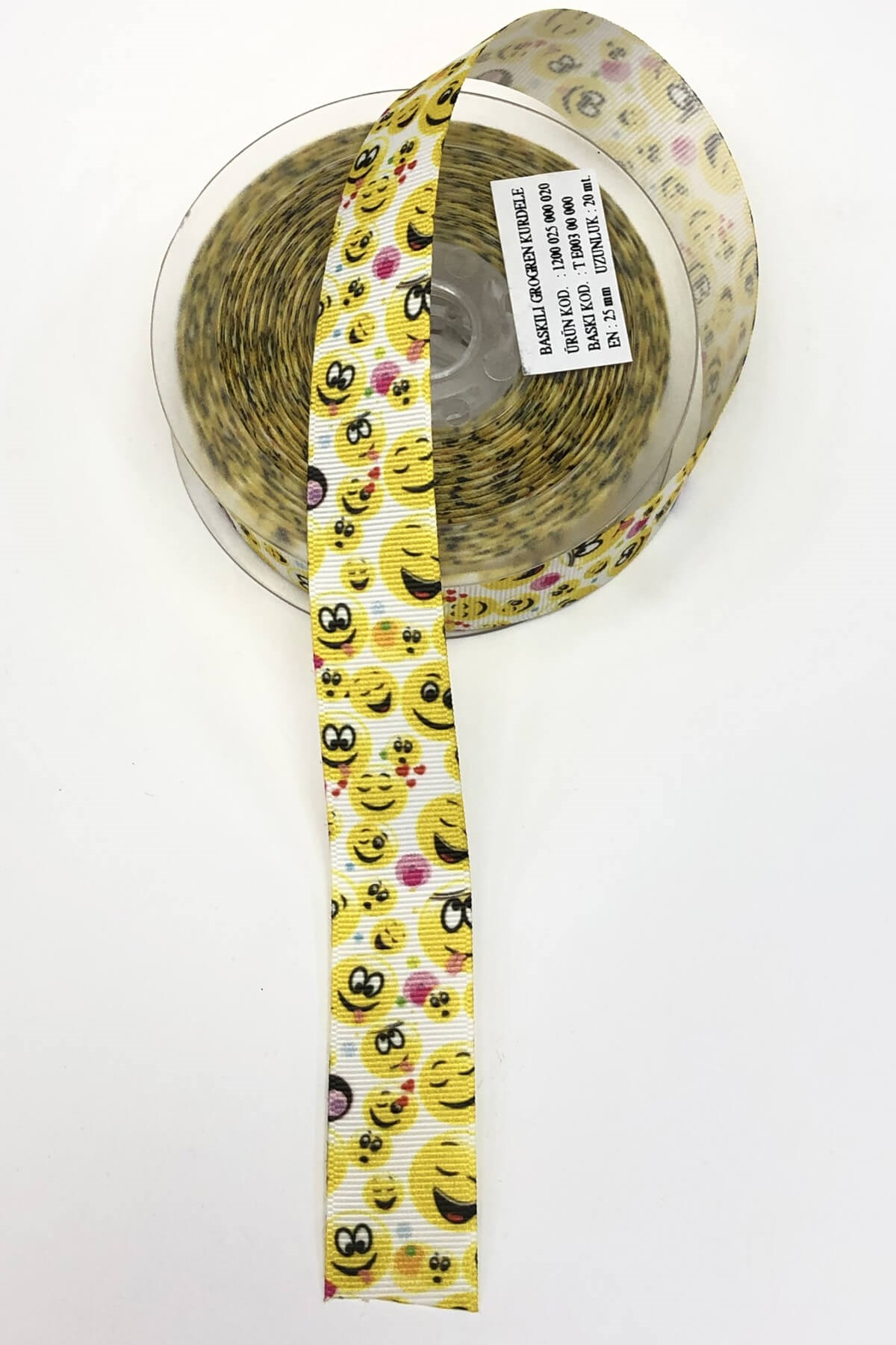 Emoji Desenli Grogren Kurdele