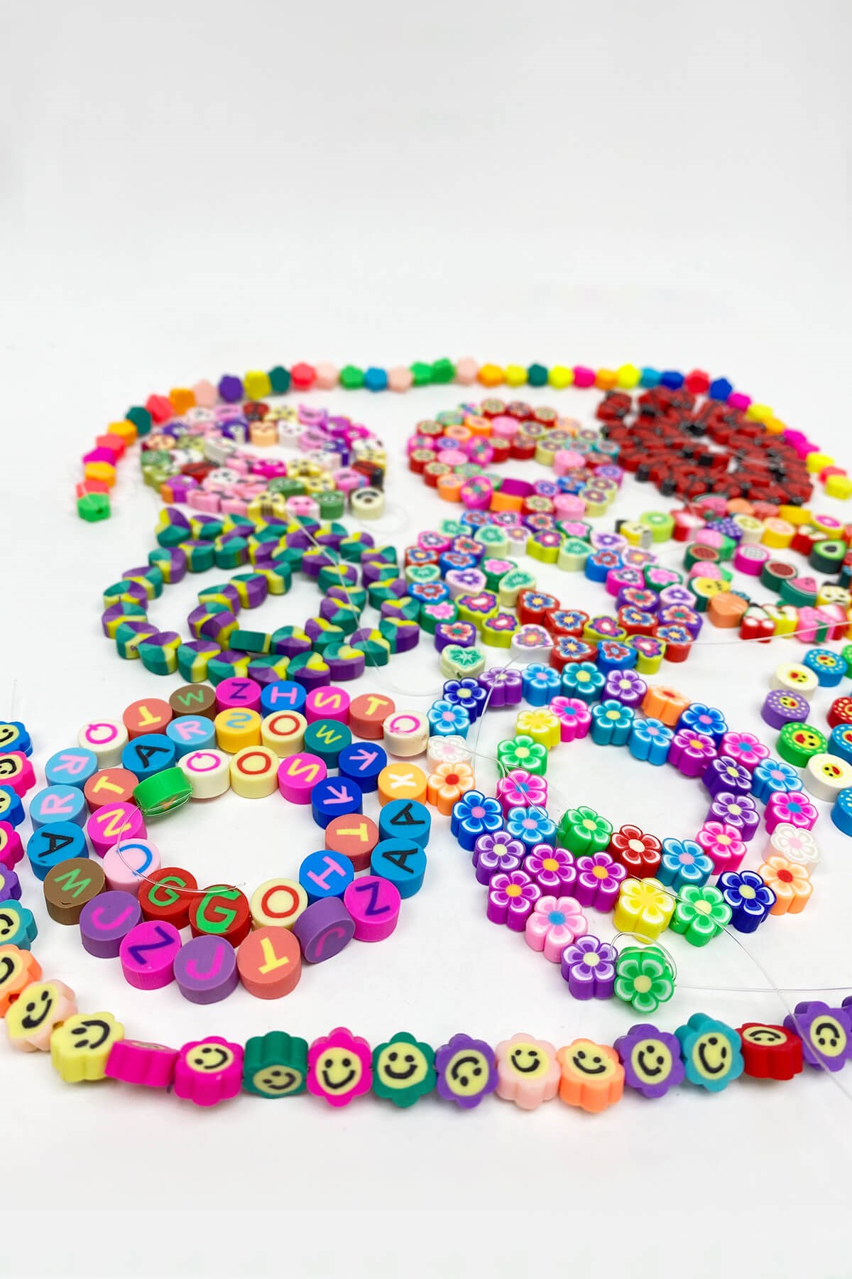 Figured and Patterned Fimo Bead Set 11 Series