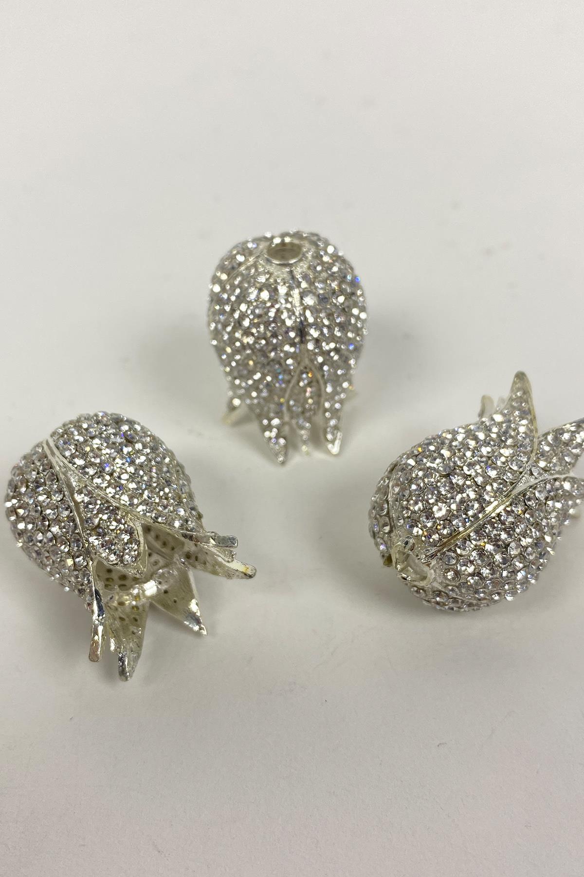 Full Dense Stone Tulip Rosary Imam